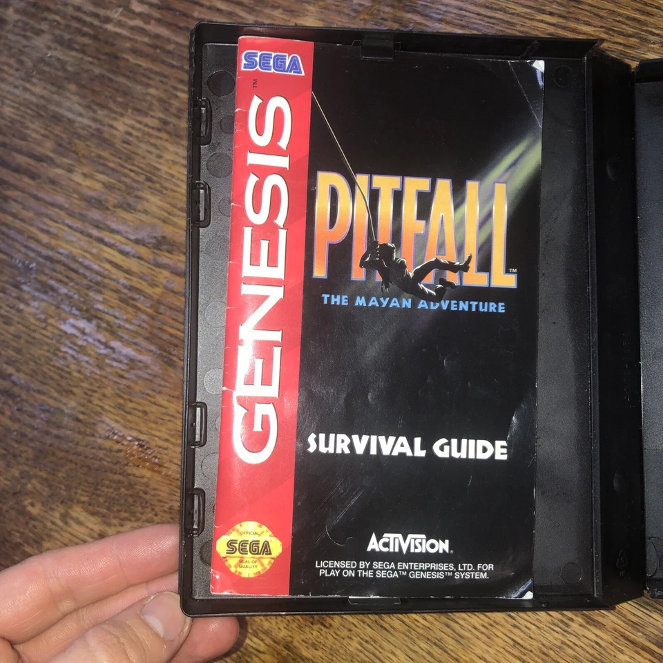 Pitfall: The Mayan Adventure Sega Genesis 1994 CIB Complete - Image 3 of 4