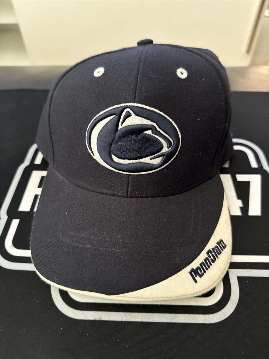 RARE Vintage 90s NCAA Penn State SNAPBACK HAT CAP New