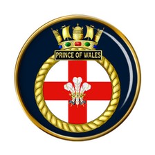 HMS Prince of Wales, Royal Navy Pin Badge