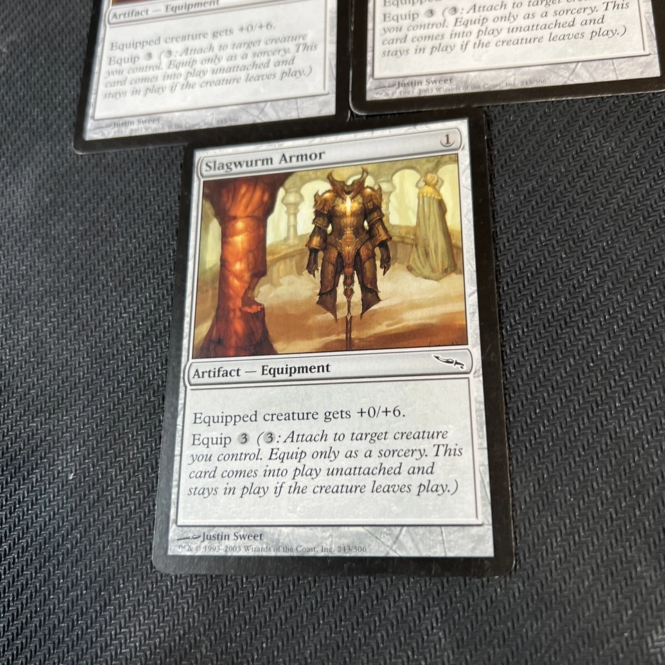 Slagwurm Armor Magic The Gathering Mtg Mirrodin Card 3 - Image 2 of 4