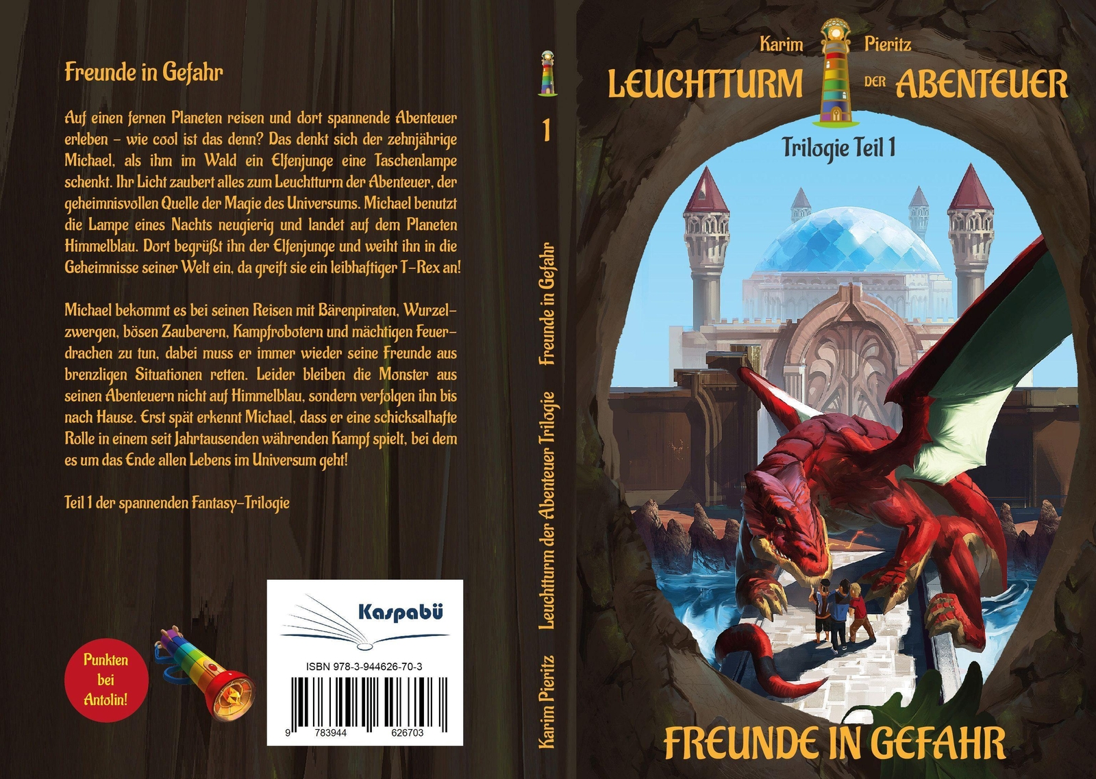 Thumbnail - Leuchtturm Der Abenteuer Trilogie 1 Freunde In Gefahr - Kinderbuch Ab
