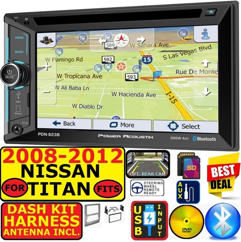 FITS/FOR NISSAN CD/DVD GPS NAVIGATION SYSTEM BLUETOOTH USB/SD CAR RADIO STEREO - 第 1/12 張圖片