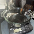 Anchor Ovenware 9" Diameter 2 Quart Glass Casserole Dish  NO LID  FREE SHIPPING