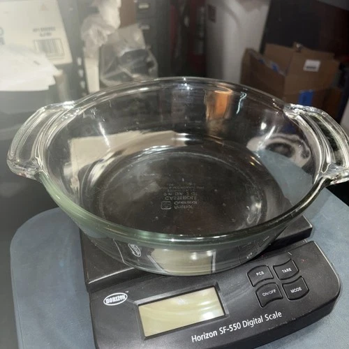 Anchor Ovenware 9" Diameter 2 Quart Glass Casserole Dish  NO LID  FREE SHIPPING