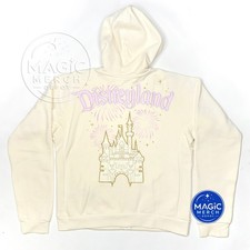 Disneyland Castle Zip Up Sweatshirt New 2026 Multiple Sizes