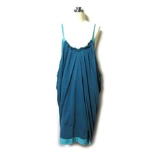 MARC BY MARC JACOBS XS Layered Green Cotton Camisole Dress Used