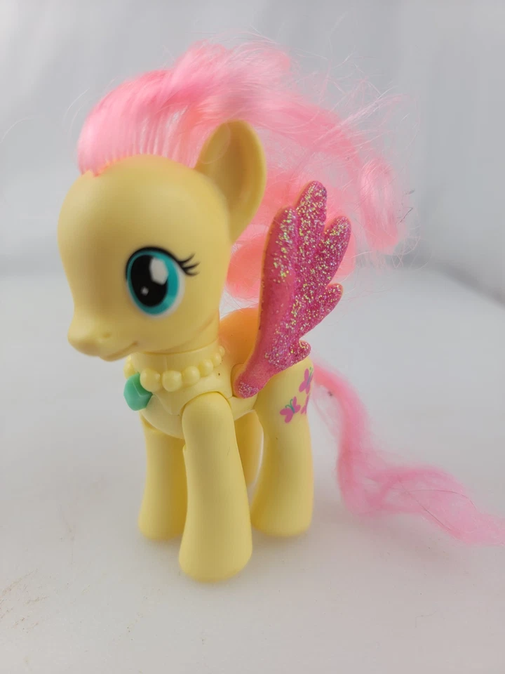 3" My Little Pony G4 Flutter Shy Crystal Princess Celebration - Image 3 of 4