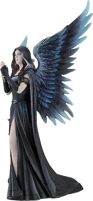 ANNE STOKES HARBINGER Dark Angel of Death Gothic Fairy