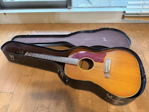 Acoustic Guitar Gibson B-25 1965 Vintage S/N 358477 with Hard Case