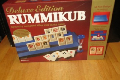 Rummikub Deluxe Edition, Specially Designed Tiles and Travel Case