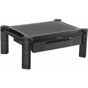 Startech Adjustable Monitor Riser Drawer Monitors Up To 32"" 22Lb/10Kg Adjustable