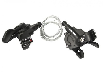 SRAM Trigger X.4 8-fach Schalthebel-Set - präzise 3x8 Schaltperformance für T...