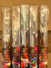 Logisys 15” CCFL Deluxe Kit Single Cold Cathode Sound Activated - UV WHITE - New