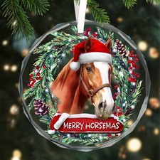 Christmas Ornaments 2025 - Horse for Tree Gift-2