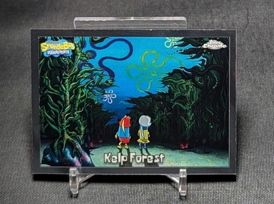 Kelp Forest 2025 Topps Chrome SpongeBob SquarePants 25th Anniversary Card #53