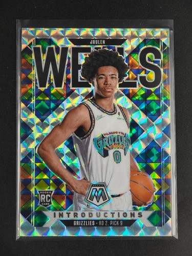 Jaylen Wells RC 2024-25 Panini Mosaic Basketball Introductions Mosaic [3hk