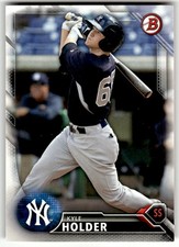 2016 Bowman #BP83 Kyle Holder Prospects New York Yankees Baseball