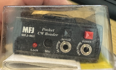 MFJ MFJ-461 Morse Code Reader for sale online | eBay