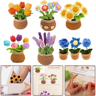 Beginnen Sie mit dem Häkeln von Blumen mit diesem All-Inclusive-Strickset