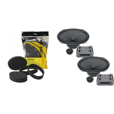 Hertz Cento Pro Series CPK-690 6x9" Two-Way Component with RKFR69 Roadkill Fa...