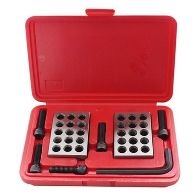 Ultra Precision 1-2-3 Blocks Set with Screw in Plastic Box, Eg02-0408