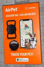 AirPet Locator Tag & Collar Holder: Track Your Pet! With Apple Find My iPhone