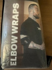 DMoose Fitness Elbow Wraps for Weightlifting Pair 40" 40", Black.