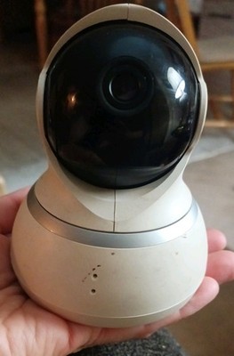 YI Dome Guard 1080p Indoor Security Camera Pan Tilt WiFi Night Vision White