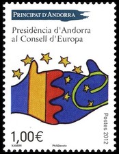 Timbre Andorre Français n°731