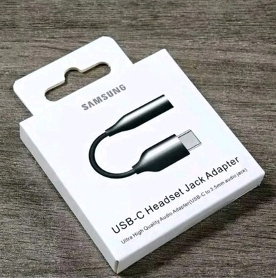 Samsung Original Jack AUX Adapter Kopfhörer 3,5mm Typ-C Kabel Klinke