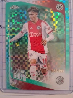 Topps UEFA Champions League 2026 Mika Godts #151 AFC Ajax Green Parallel /199