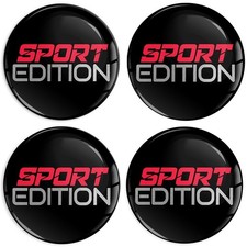 3D Domed Wheel Center Stickers – Centre Cap Gel Decals – Made in EU | A 76