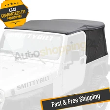 Smittybilt 9971235 Replacement Soft Top w/Tinted Windows for 97-06 Wrangler TJ