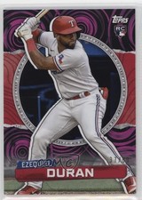 2023 Topps Rip Fuchsia Black Ripples /60 Ezequiel Duran #80 0h1