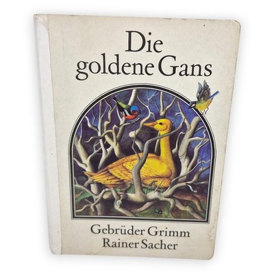 Die Goldene Gans Rainer Sacher Gebrüder Grimm Pappbilderbuch DDR 1980 Kinderbuch