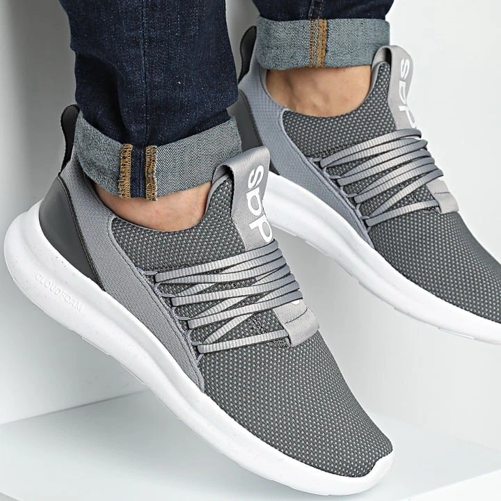 Adidas Lite Racer Adapt Men’s Running Shoe Sneaker Footwear Gray Trainers #328