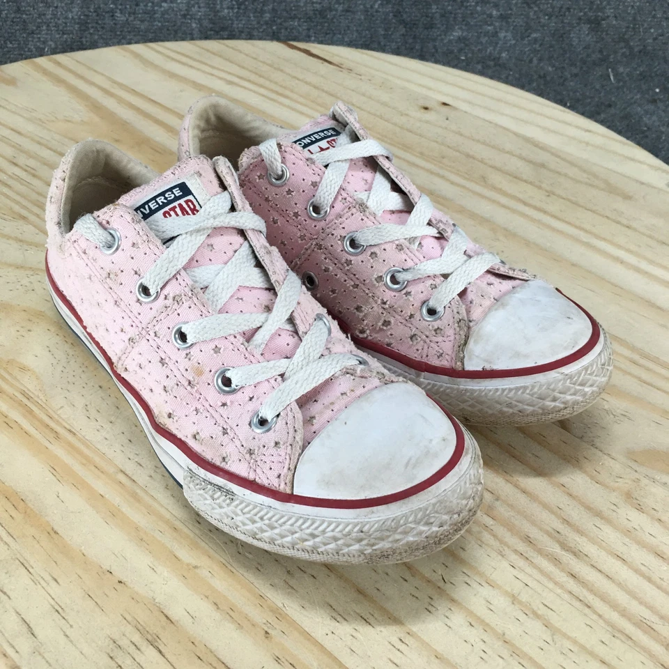 Zapatillas Converse Junior 2 Chuck Taylor All Star Rosa Con Cordones Bajo 660711F Foto 3 de 4
