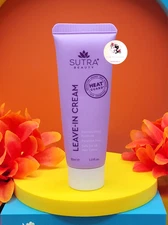 Sutra Beauty Heat Guard Leave- In Cream 1.01 fl oz/ 30 ml Travel Size New