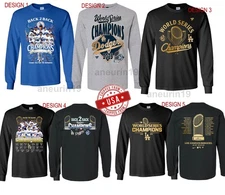 LA Dodgers World Series Champions Back To Back 2024-2025 Long Sleeve Shirt