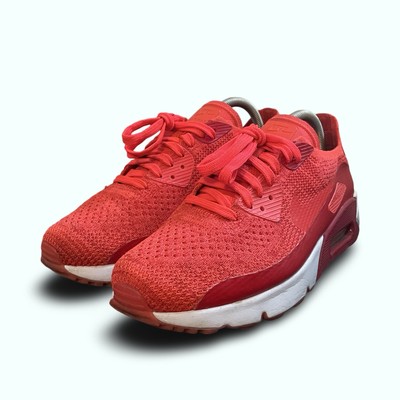 Nike Air Max 90 Ultra Flyknit Red Size Trainers React P 6000