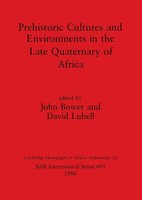 John Bower (U. A.) | Prehistoric Cultures And Environments In The Late...