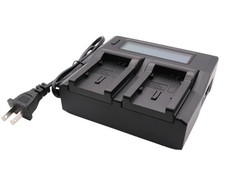Quick LCD-Screen Battery Charger for Canon BP-808 BP-820 BP-827 BP-828 CG-800...