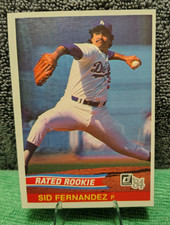SID FERNANDEZ ROOKIE CARD 