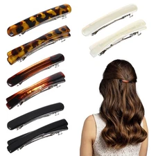 Pasadores de pelo pequeños para mujer, pinzas para el pelo de 2,56 pulgadas