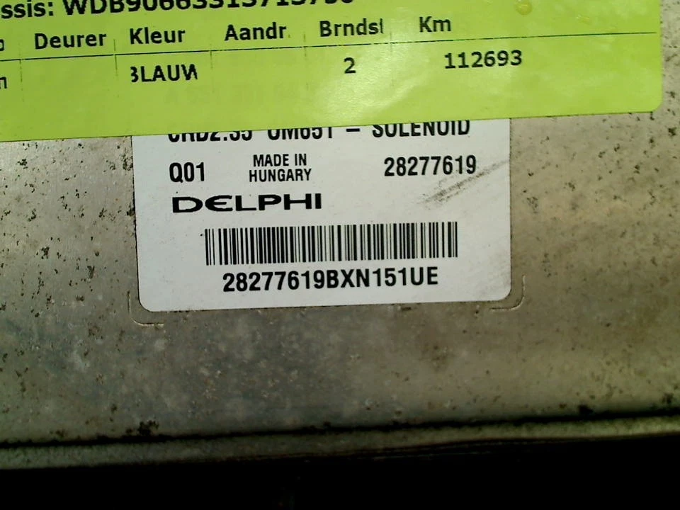 ECU Mercedes-Benz Sprinter 3,5t (906.63) 2012 A6519000601 / a6519000601 - Immagine 2 di 4