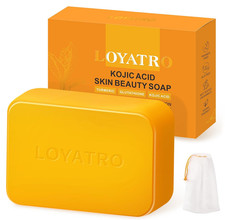 Kojic Acid Turmeric Soap Bar Dark Spots for Face  Body, Deep Cleansing,...