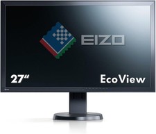 EIZO FlexScan 27 inch EV2736W Color LCD Monitor DVI DisplayPort Used