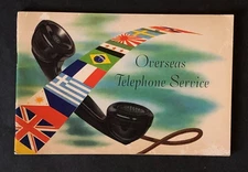 1960s Overseas Telephone Service Booklet Bell Systems Equipment Real Photos Vtg