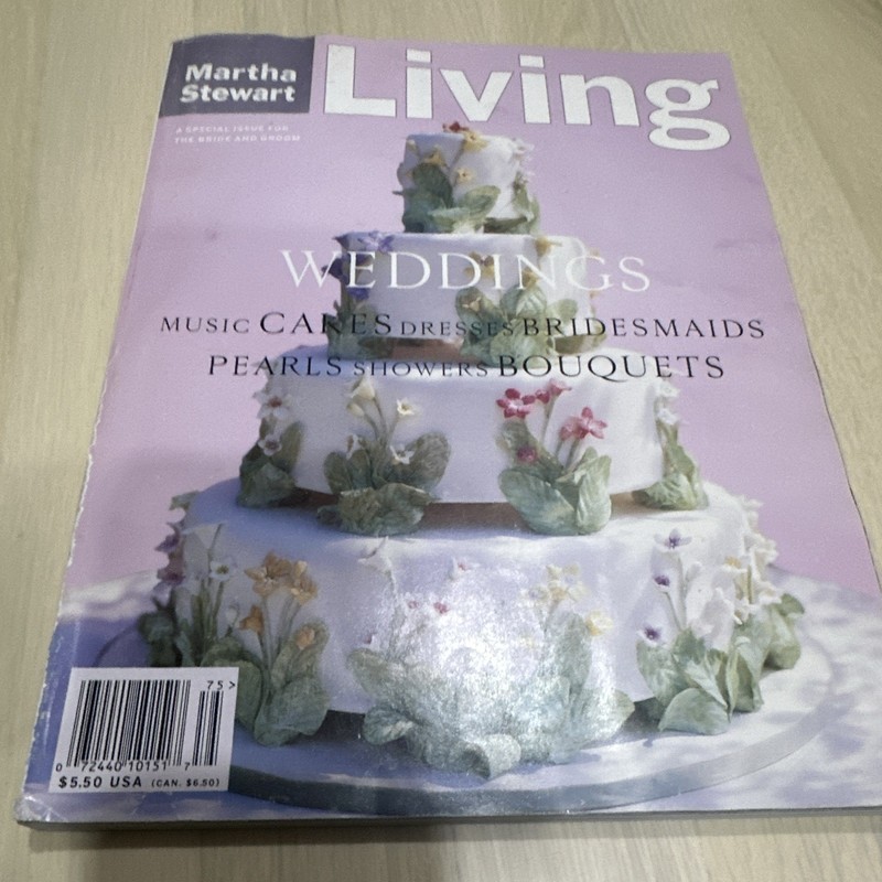 Martha Stewart Living Weddings Special Issue Winter/Spring 1997 Magazine English