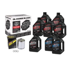 Milwaukee-Eight Synthetic 20W-50 Oil Change Kit - Chrome Filter 90-129018PC